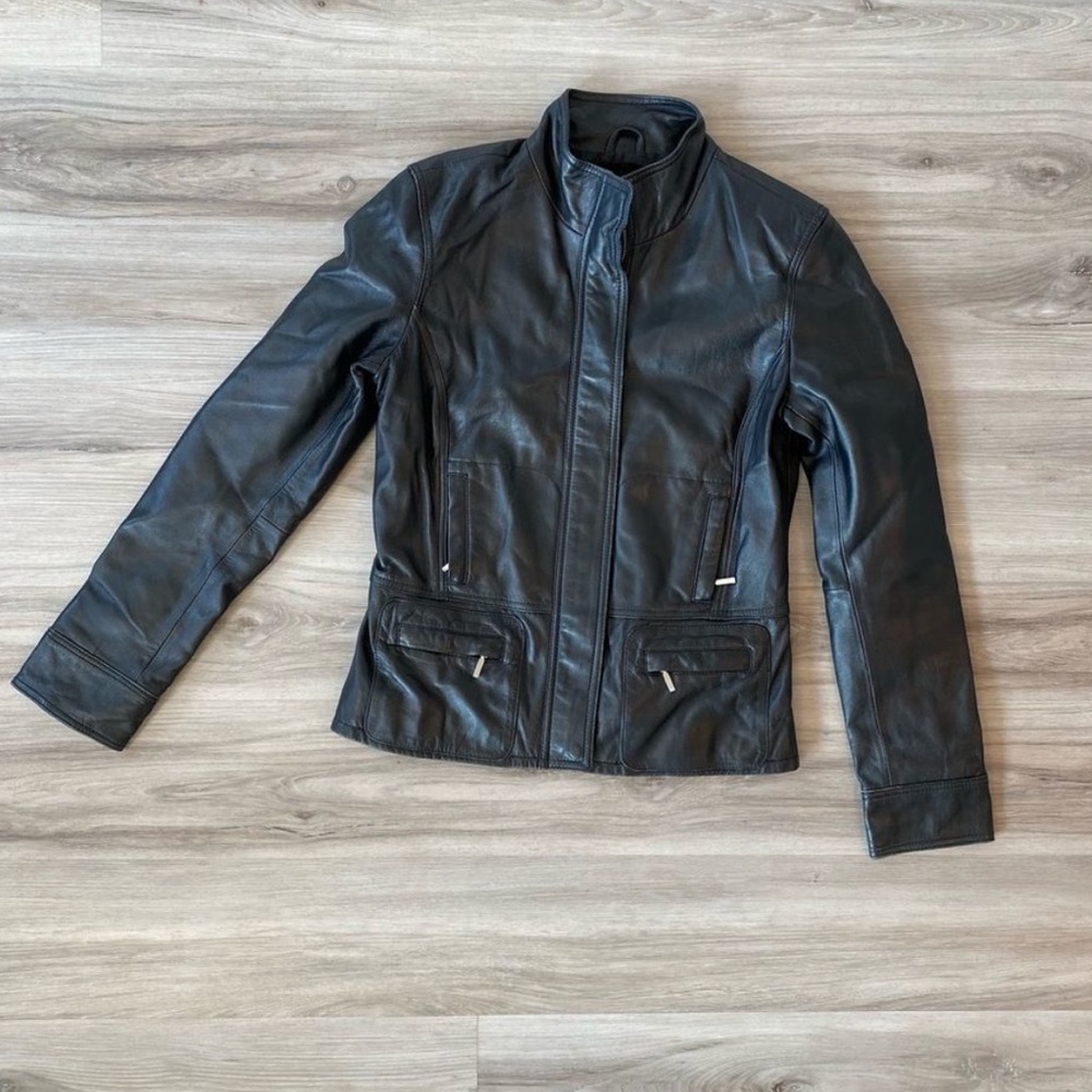 John PaulRichard lamb leather jacket